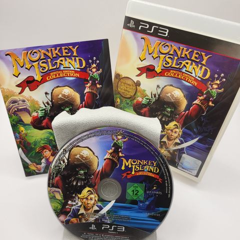 PS3 - Monkey Island Special Edition Collection - MINT og SJELDEN! CIB