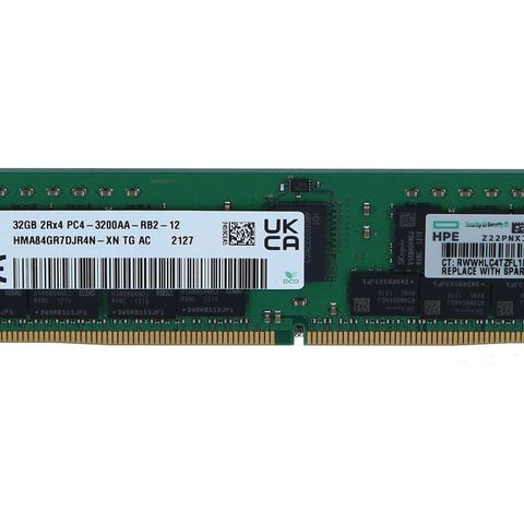 P11444-091 HPE 32-GB (4 x 32GB (128GB)) Dual Rank x4 DDR4-3200