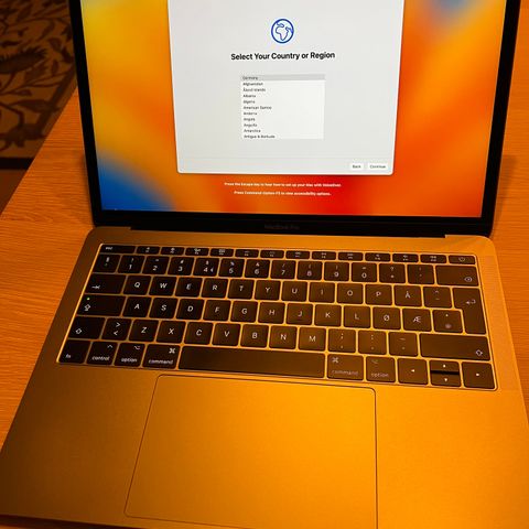 MacBook Pro 13, 2,3 GHz intel core i5, 8 GB RAM