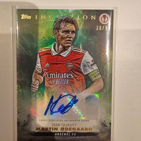 Martin Ødegaard autograf