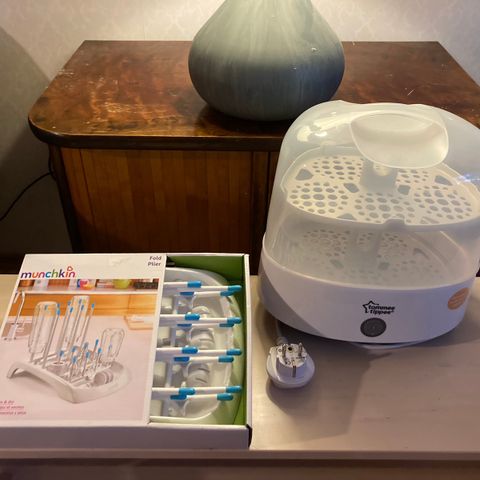 Tommee Tippee sterilizer and fold piler