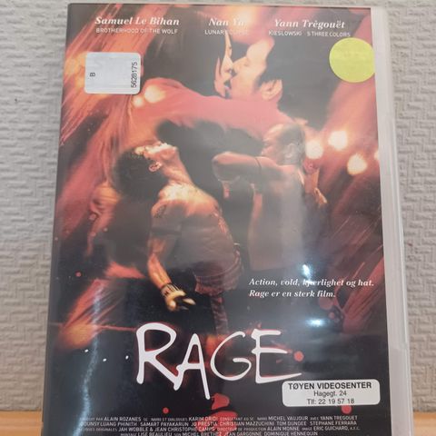 Rage - Romantikk / Action (DVD) –  3 filmer for 2