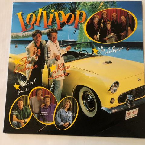 TOR ENDRESEN/RUNE LARSEN/THE LOLLIPOPS - LOLLIPOP VINYL LP