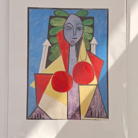 Bilde fra Picasso Museet i Malaga