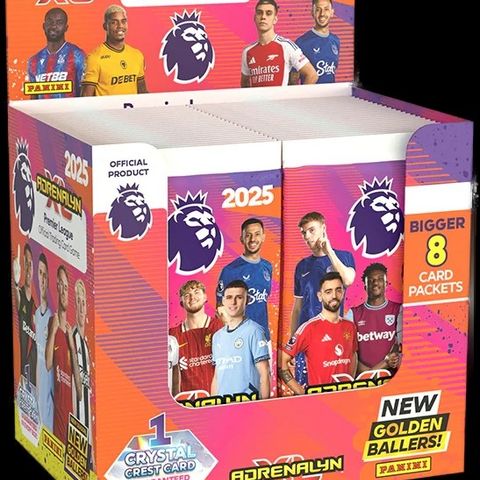 Panini  Adrenalyn XL Premier League 2025 kort til salg