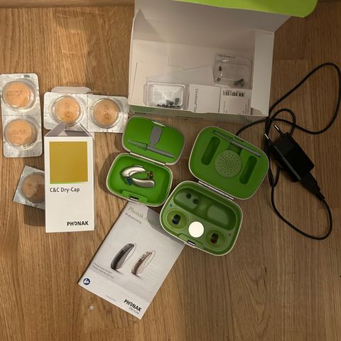 Phonak Audeo høreapparat (lite brukt)