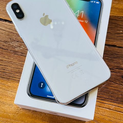 iPhone x 64gb silver