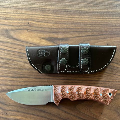 Muela Rhino Micarta Brown