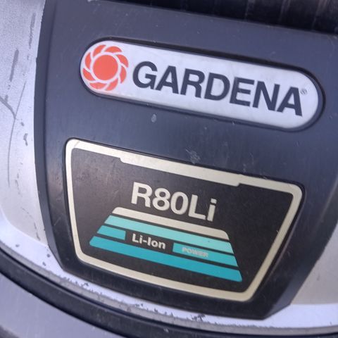 Gardena R80Li  robotgressklipper