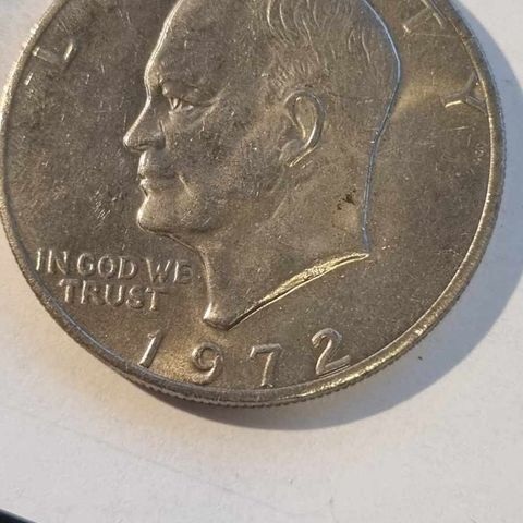 Eisenhower dollar 1972 USA