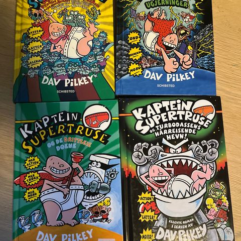 Kaptein Supertruse av Dav Pilkey