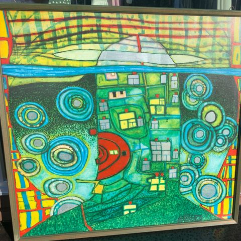 Fargerike Hundertwasser