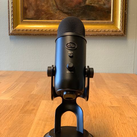 BLUE YETI USB-mikrofon (sort)