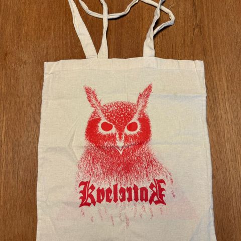 Kvelertak - Toten bag (org band merch) - «Uglen» + logo