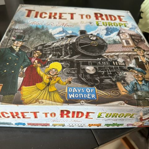 Ticket to ride - Europe selges