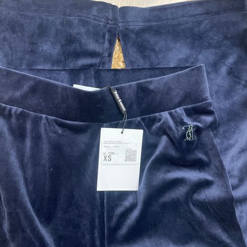 Juicy Courure pants ubrukt med lapp xs marineblå