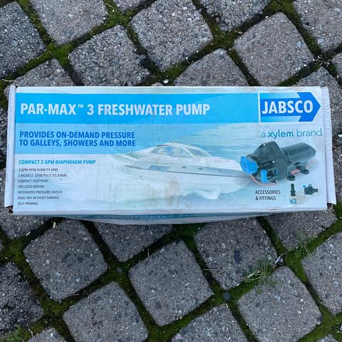 Jabsco par max 24v