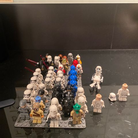 Masse Lego Star Wars Figurer!