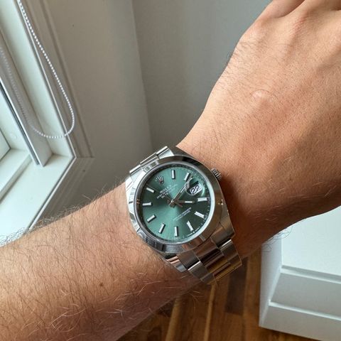 Datejust 41 Mint Green