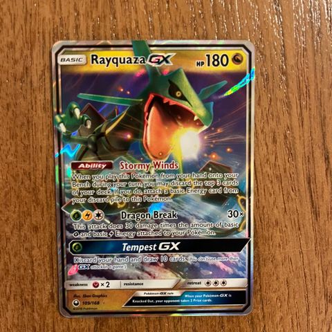 Rayquaza GX 109/168