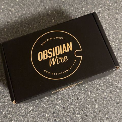 ObsidianWire Prewired Kit, trenger ikke å lodde! Plug and play