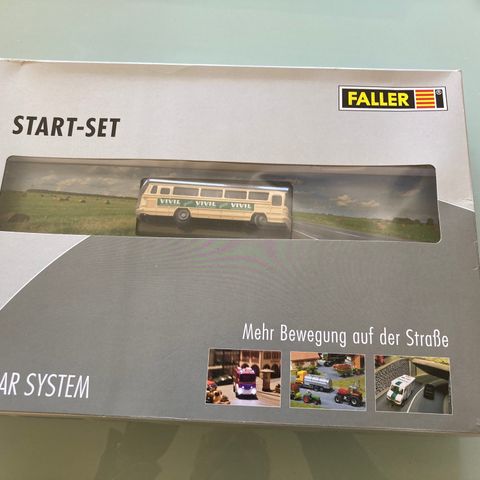 Faller car system startsett med en buss