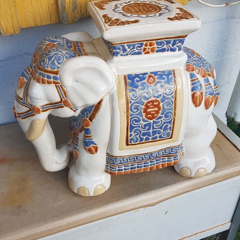 Elefant porselen figur.