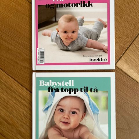 Babystell bøker selges samlet