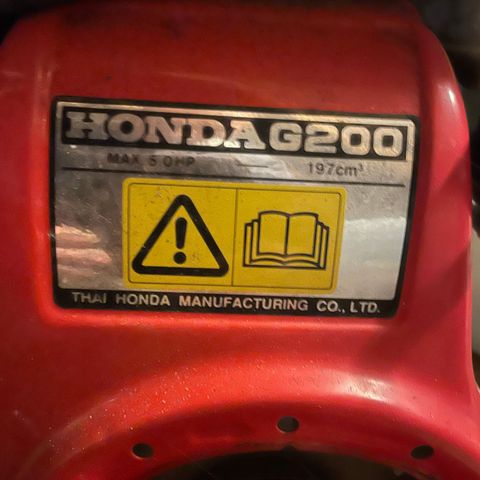 Bensinmotor honda g200