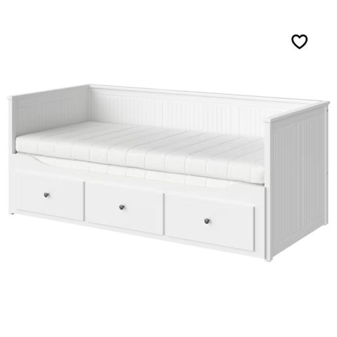 Komplett Hemnes daybed til salgs