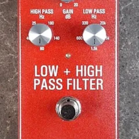 Broughton low + high pass filter el. liknende