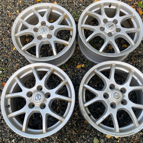 4 stk originale Nissan 16” felger