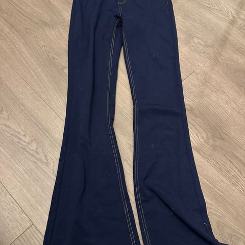 Wolland strechbukse jeggings 100 % merinoull, bootcut