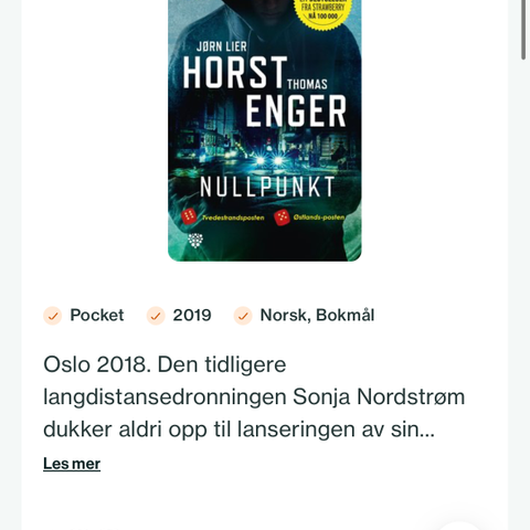 Jørn Lier Horst- Nullpunkt