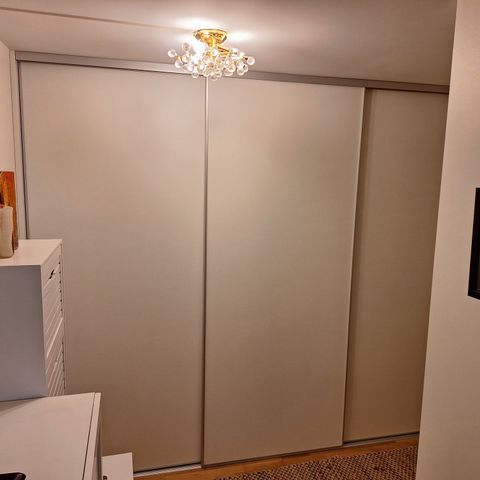 Garderobe Skyvedøra 3 deler 235x93