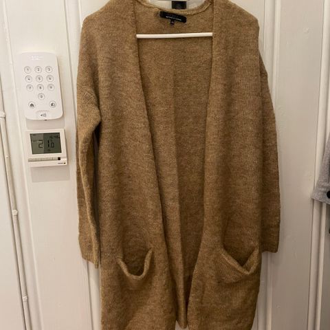 Strikkacardigan - 10% mohair