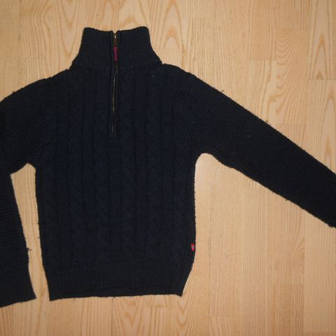 @ str 134-140 gutt ULLGenser Stilongs Fleece Jakke Utebukse Treningsklær Lue