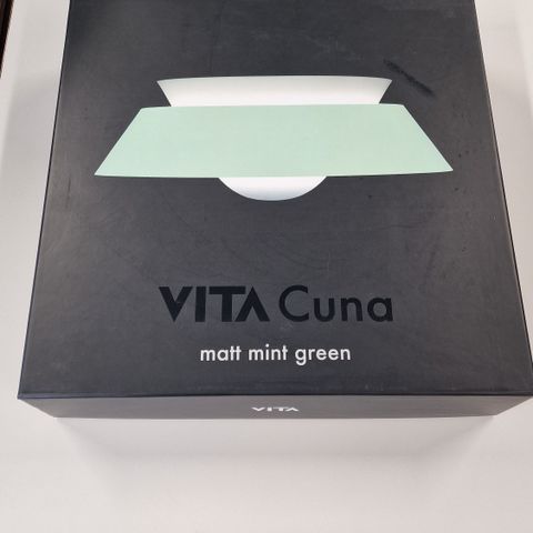 Vita Cuna Matt Mint Green taklampe