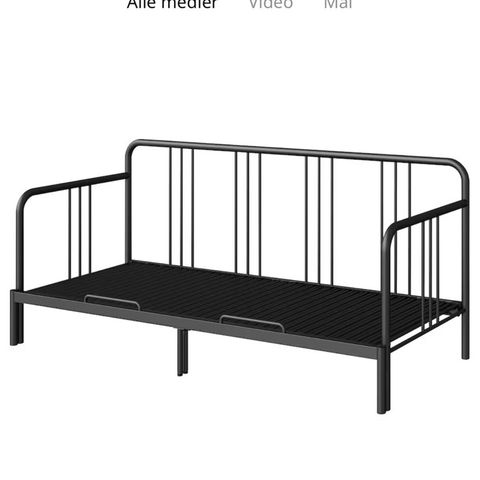 Sengeramme fra Ikea Fyresdal