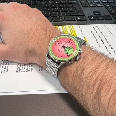 Studio Underdog «watermelon» chronograf