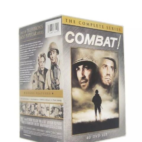 COMBAT THE COMPLETE SERIES SEASONS 1-5 (DVD, 2013, 40-Disc Set