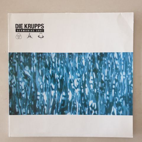 Die Krupps  – Germaniac 2001 -  Vinyl, 12", 45 RPM . - SIGNERT!