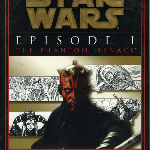 STAR WARS Episode 1 Illustrated Screenplay