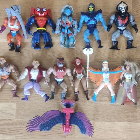 He Man MOTU div vintage figurer