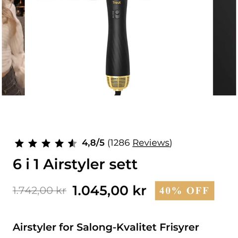 Travx 6-in-1 airstyler