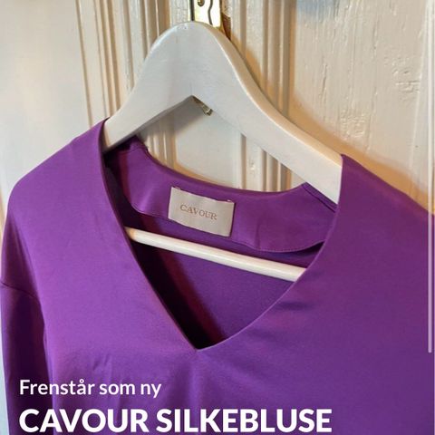 Cavour silkebluse