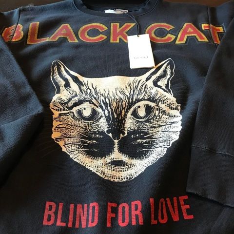 Gucci Black Cat Sweatshirt