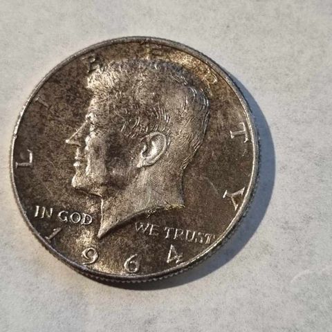 Kennedy half dollar 1964 USA, AU