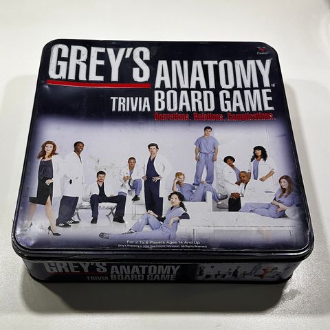 Greys Anatomy brettspill