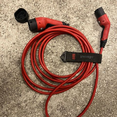 DEFA eConnect type 2 ladekabel 7 meter